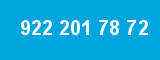 922 201 78 72